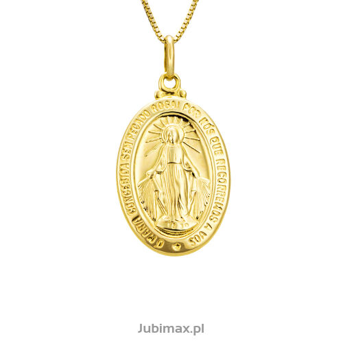 Medalik złoty pr.333 Cudowny Medalik