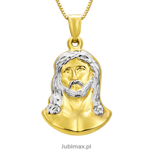 Medalik złoty pr.333 Jezus Chrystus
