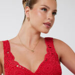 Kolczyki Guess UBE05528JWYGT-U Iconique - 4