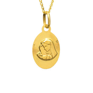 Medalik złoty pr.585 