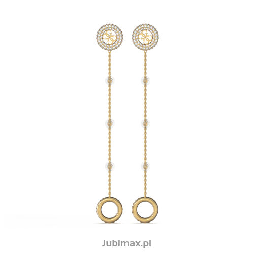 Kolczyki Guess UBE03298JWYGT-U Crazy Earrings