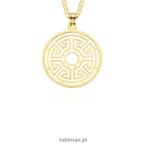 Zawieszka złota pr.375 wzór grecki