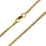 Łańcuszek złoty pr.585 spiga 45cm