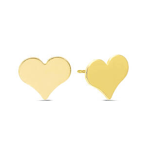 Kolczyki złote pr.585 serca