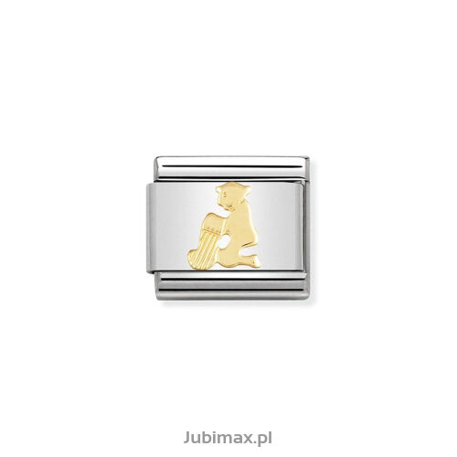 Nomination Link Gold 18K 030104-11 Wodnik