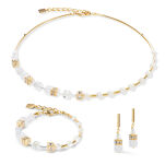 Kolczyki Coeur de Lion 1122-21-1416 GeoCUBE Fusion Precious Pearl Mix - 3