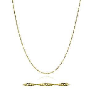 Łańcuszek złoty pr.333 singapur 50cm