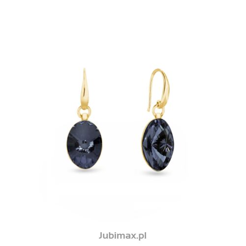 Kolczyki Oval Gold SWAROVSKI KWG412214GT