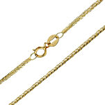 Łańcuszek złoty pr.585 spiga diamentowana 50cm