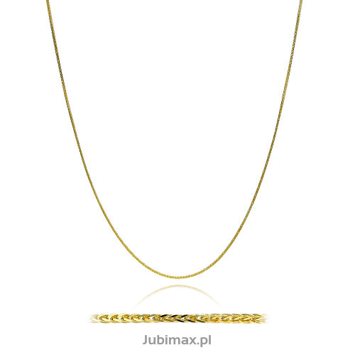 Łańcuszek złoty pr.375 spiga 42cm