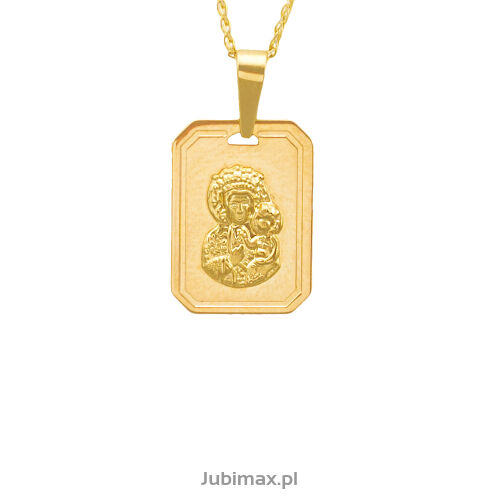 Medalik złoty pr.333 Matka Boska