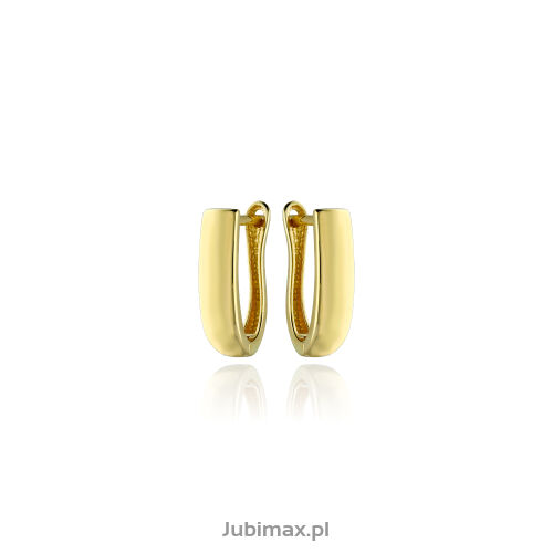 Kolczyki złote pr.333 gładkie