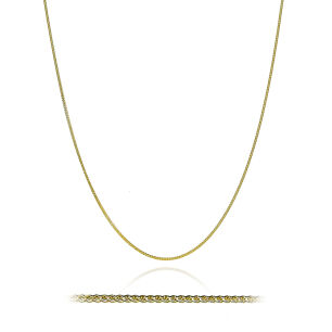 Łańcuszek złoty pr.333 spiga diamentowana 50cm