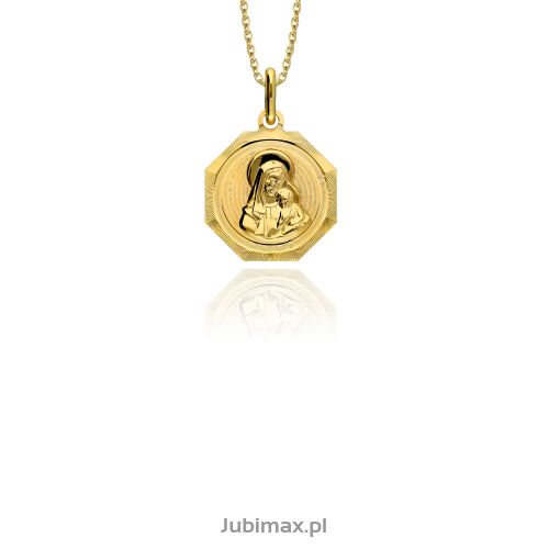 Medalik złoty pr.333 Matka Boska