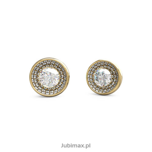 Kolczyki Guess UBE03396JWYGT-U Unique Solitaire