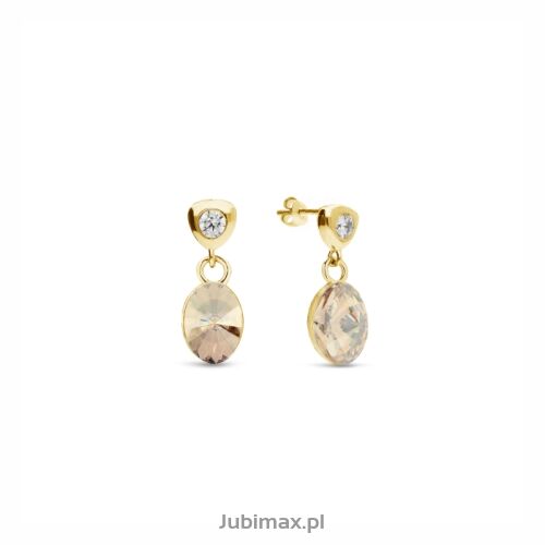 Kolczyki Ovalan Gold SWAROVSKI KCG41228GS