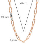 Naszyjnik srebrny Ti Sento 3947SR-48
