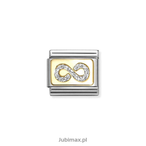 Nomination Link Gold 18K 030224-06 Nieskończoność