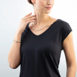 Bransoletka Coeur de Lion 1122-30-1416 GeoCUBE Fusion Precious Pearl Mix - 3