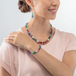 Bransoletka Coeur de Lion 3039-30-1561 GeoCUBE Precious Statement Multicolour - 3