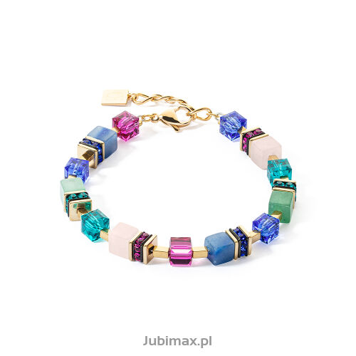 Bransoletka Coeur de Lion 3039-30-1561 GeoCUBE Precious Statement Multicolour