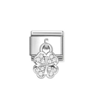 Nomination Link Silver 925 331800-31 Koniczyna