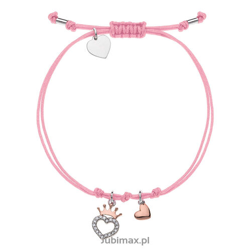 Bransoletka srebrny Disney BS00013TL.CS Princess