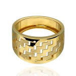 Pierścionek złoty pr.375 r19