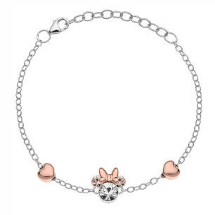 Bransoletka srebrna Disney BS00033TRWL55.CS Minnie