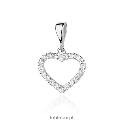 Zawieszka z brylantami S19 0,28ct białe złoto