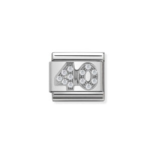 Nomination Link Silver 925 330304-22 Liczba 40