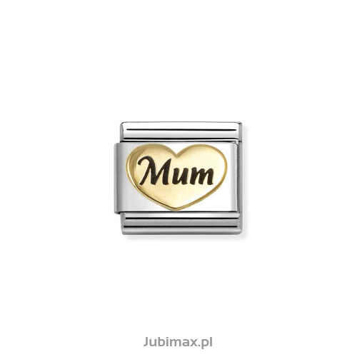 Nomination Link Gold 18K 030285-80 Mamusia