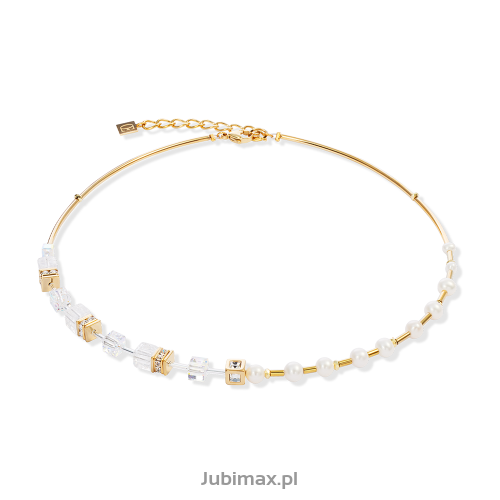 Naszyjnik Coeur de Lion 1122-10-1416 GeoCUBE Fusion Precious Pearl Mix