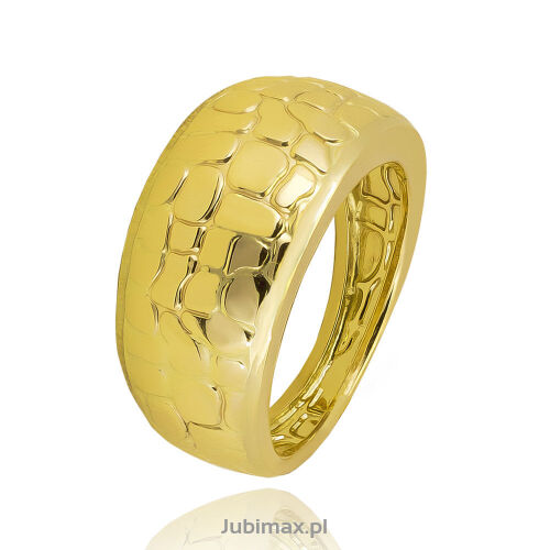 Pierścionek złoty pr.585 Dallacqua żółw r17