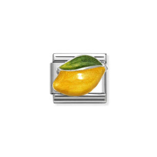 Nomination Link Silver 925 330204-46 Cytryna