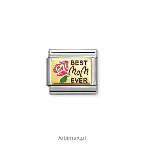 Nomination Link Gold 18K 030289-15 Najlepsza mama