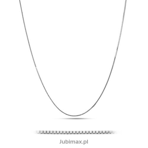 Łańcuszek złoty pr.585 kostka 50 cm