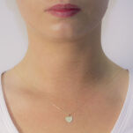 Naszyjnik złoty pr.585 z sercem 45cm - 3