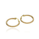 Kolczyki złote pr.375 ażurowe