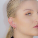 Kolczyki złote pr.375 koła - 3