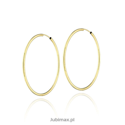 Kolczyki złote pr.585 koła