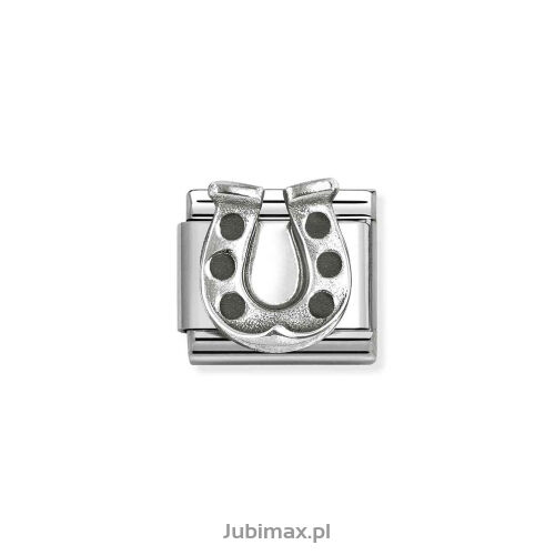 Nomination Link Silver 925 330101-94 Podkowa
