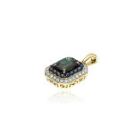 Zawieszka z szafirami 1,95ct i brylantami