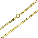 Łańcuszek złoty pr.585 Gucci marina 50cm - 2