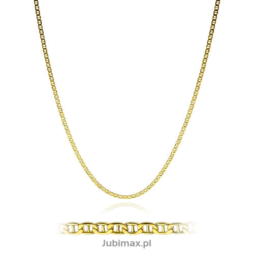 Łańcuszek złoty pr.585 Gucci marina 50cm