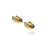 Kolczyki złote pr.375 młotkowane