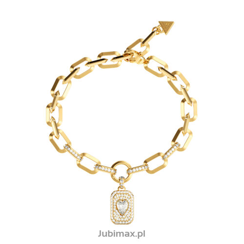 Bransoletka Guess UBB06348JWYGS Crystal Love