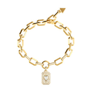 Bransoletka Guess UBB06348JWYGS Crystal Love