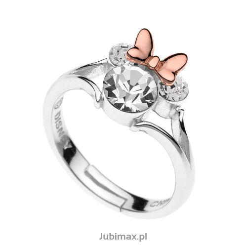 Pierścionek srebrny Disney RS00002TRWL-4.CS Myszka Minnie