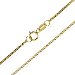 Łańcuszek złoty pr.375 spiga diamentowana 50cm